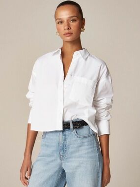 Jcrew Boxy Button down - size 6